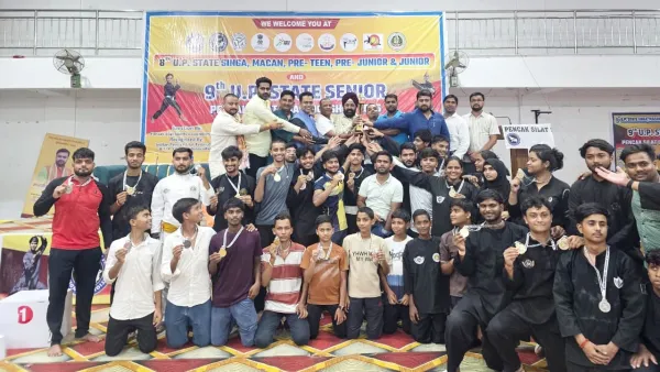 UP Pencak Silat Championship: आजमगढ़ ने लगातार दूसरी बार जीता ओवरऑल खिताब, गौतमबुद्ध नगर उपविजेता