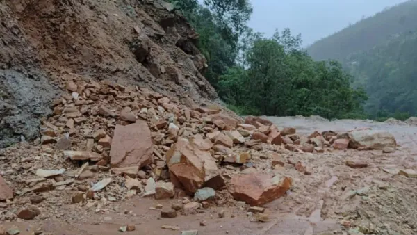 पिथौरागढ़ में बारिश का कहर:   20 सड़कें बंद, थल में 199 मिमी बारिश; धारचूला-तवाघाट मार्ग भी ठप