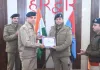 <span class="t-red">कर्तव्यनिष्ठ पुलिसकर्मियों का सम्मान: </span>32 जवान "मैन ऑफ द मंथ" से सम्मानित 