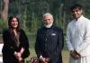 पीएम मोदी से मिले जैवलिन स्टार नीरज चोपड़ा और पत्नी हिमानी, खेल सहित कई मुद्दों पर हुई बात 