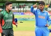 <span class="t-red">Under-19 World Cup : </span> क्रिकेट के मैदान पर द्विपक्षीय संबंधों का असर....भारत-बांग्लादेश मैच में बिना 'हैंडशेक' के हुआ टॉस 