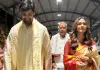 <span class="t-red">Dacoit : </span> प्रमोशन की शुरुआत से पहले तिरुपति पहुंचे मृणाल-अदिवी, पारंपरिक कपड़ों में बालाजी का लिया आशीर्वाद 