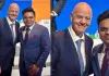 <span class="t-red"> फीफा प्रेसिडेंट जियानी इन्फेंटिनो ने मिलान में जय शाह से की मुलाकात, </span>बोले-delighted to meet ICC Chairman