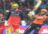 <span class="t-red">IPL 2026:</span> कप्तान ईशान किशन की विस्फोटक पारी, SRH ने RCB को दिया 202 रन का लक्ष्य