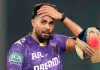 <span class="t-red">IPL शुरू होने से पहले KKR को बड़ा झटका, </span>घुटने की चोट के कारण अधिकतर मैचों से बाहर रहेंगे हर्षित राणा