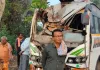 <span class="t-red">Mau Bus Accident: </span>अयोध्या से लौट रहे श्रद्धालुओं की पेड़ से टकराई से बस, 40 लोग घायल