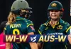 <span class="t-red">WI-W vs AUS-W में जॉर्जिया वोल का तूफानी शतक: </span>52 गेंदों पर पहला टी20 शतक, ऑस्ट्रेलिया ने वेस्टइंडीज को 3-0 से रौंदा