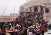 रामलला दर्शन के लिए चलना पड़ रहा 2 से 3 किमी., कड़ी धूप-बैरिकेडिंग ले रही श्रद्धालुओं की कड़ी परीक्षा
