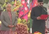  <span class="t-red">Oath Ceremony: </span> नेपाल के 47वें प्रधानमंत्री होगें बालेंद्र शाह, हिंदू रीति-रिवाज के अनुसार हुआ शपथ कार्यक्रम 