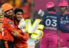 <span class="t-red">RR vs SRH Head to Head:</span> जयपुर में धमाकेदार टक्कर, SRH का पलड़ा भारी लेकिन RR घरेलू मैदान पर देगी जोरदार चुनौती! 