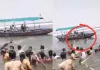 <span class="t-red">वाराणसी में नाविकों ने देवदूत बनकर गंगा में लगाई छलांग: </span> बचाये गए डूब रहे पर्यटक, चेतावनी के बाद भी नहीं मानें लोग  