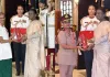 राष्ट्रपति मुर्मू ने नर्सिंग पेशे से जुड़े 15 लोगों को उत्कृष्ट सेवा के लिए किया सम्मानित, जेपी नड्डा भी रहे उपस्थिति
