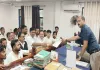 बाराबंकी : लखनऊ लाठीचार्ज के विरोध में अधिवक्ताओं का प्रदर्शन, कार्रवाई की मांग