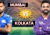 KKR VS MI : केकेआर के लिए करो या मरो का मुकाबला, रंग में भंग डालने की कोशिश करेगी मुंबई इंडियंस 