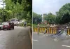 <span class="t-red">Bareilly:</span>शहर में आंधी और तेज बारिश का कहर...कई जगह पेड़ और होर्डिंग्स धराशायी