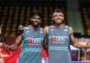<span class="t-red">Thailand Open : </span>थाईलैंड ओपन के फाइनल में सात्विक-चिराग, सेमीफाइनल में मलेशियाई जोड़ी को हराकर बनाई जगह