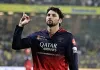 <span class="t-red">IPL 2026:</span> RCB ऑलराउंडर पर चला BCCI का हंटर, आईपीएल मैच फीस का 30 फीसदी जुर्माना भरेगें टिम डेविड 