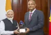 <span class="t-red">PM Modi Blue Horizon Award :</span> 'PM मोदी को 'गार्जियन ऑफ द ब्लू होराइजन' सम्मान मिलने पर CM योगी ने दी बधाई, बोले- दुनिया में बढ़ रहा भारत का मान