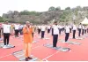International Yoga Day : सीएम योगी ने झांसी के किले में किया योग, स्वस्थ जीवन का दिया संदेश 