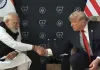 <span class="t-red">G7 Summit 2026:</span> G7 समिट में मोदी-ट्रंप की अहम मुलाकात, व्यापार समझौते से लेकर ऊर्जा सुरक्षा तक कई मुद्दों पर हुई चर्चा