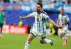 <span class="t-red">Messi Magic: </span>मेसी ने करियर के 200वें मैच में जड़ी पहली विश्व कप हैट्रिक, अल्जीरिया को 3-0 से रौंदा, क्लोसे के वर्ल्ड रिकॉर्ड की बराबरी