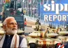 <span class="t-red">SIPRI की नई रिपोर्ट: </span>सैन्य खर्च में भारत दुनिया का 5वां सबसे बड़ा देश, परमाणु हथियारों की रेस में भी पाकिस्तान से आगे