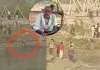 <span class="t-red">गोंडा में मगरमच्छ ने मजदूर को जबड़ों में दबोचा,</span> साथी मजदूर की बहादुरी से बची जान