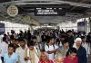 कांस्टेबल भर्ती परीक्षा के आखिरी दिन सेंट्रल स्टेशन पर परीक्षार्थियों की भीड़, ट्रेनों के एसी कोचों तक पर कब्जा 