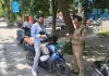 <span class="t-red">खबर का असर:</span> RTO ने अपनी 'वॉल पेंटिंग' में फूंकी जान, 35 से ज्यादा वाहनों के चालान