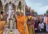 Lucknow News : भव्य शोभायात्रा के बीच आशियाना जैन मंदिर पहुंचे उपाध्याय श्री विहसंत सागर जी महाराज, 19 जुलाई को होगा वर्षायोग कलश स्थापना महोत्सव
