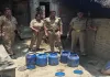Barabanki News : रामनगर में आबकारी विभाग की बड़ी कार्रवाई, 40 लीटर कच्ची शराब बरामद, 200 किलो लहन नष्ट