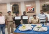 Gonda News : रेलवे यार्ड से लोहा चोरी करते दो युवक गिरफ्तार, 26 पंडाल क्लिप बरामद