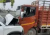 <span class="t-red">बरेली में भीषण सड़क हादसा :</span> स्कॉर्पियो और DCM की आमने-सामने टक्कर, एक ही परिवार के 3 लोगों की दर्दनाक मौत, 2 घायल