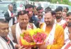 <span class="t-red">Bahraich News:  </span>बहराइच में भाजपा प्रदेश अध्यक्ष पंकज चौधरी का ऐतिहासिक स्वागत, कार्यकर्ताओं ने बुलडोजर से की पुष्पवर्षा