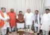<span class="t-red">UP Election 2027 :</span> लखनऊ में नितिन नबीन की मैराथन बैठक, पूर्व प्रदेश अध्यक्षों और NDA सहयोगियों संग बनी रणनीति