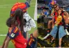 <span class="t-red">FIFA World Cup 2026:</span> जीत के बाद मैदान पर रोमांटिक पल, लामिन यमाल और इनेस का Kiss Video हुआ वायरल