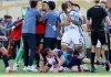 FIFA World Cup Final Fight Video: हार के बाद भड़के लिएंड्रो परेडेस, स्पेनिश खिलाड़ियों से झड़प; गावी की आंख के पास लगी चोट