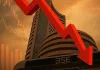 <span class="t-red">Stock Market Today : </span>कच्चे तेल में तेजी और बैंकिंग बिकवाली से लुढ़का शेयर बाजार, सेंसेक्स 553 अंक टूटा