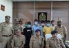 ज्वैलरी शाप में सेंध लगाने वाले छह बदमाश गिरफ्तार