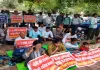 69000 शिक्षक भर्ती :  बेसिक शिक्षा निदेशालय के बाहर अभ्यर्थियों का धरना
