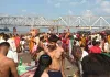 <span class="t-red">Budaun News :</span> सावन के तीसरे सोमवार और शिवतेरस पर शिवमय हुआ बदायूं, कछला घाट पर उमड़ी भीड़