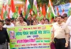 <span class="t-red">Moradabad News :</span> तिरंगा यात्रा निकालकर कर्मचारियों ने भरी पुरानी पेंशन बहाली की हुंकार