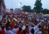 <span class="t-red">एक साल से जारी रामकोट की नित्य परिक्रमा... </span>वर्षगांठ पर उमड़ा रामभक्तों का सैलाब; जयघोष से गूंज उठी अयोध्या