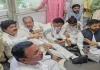 Haldwani News : पुलिस ने बसें रोकीं तो एसएसपी पर भड़के कांग्रेसी, पुलिस बहुद्देश्यीय भवन में पहुंचकर कर किया प्रदर्शन