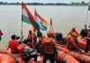 Shravasti Tiranga Boat Rally : राप्ती की उफनाती लहरों पर लहराया तिरंगा, SDRF और फ्लड PAC ने निकाली बोट रैली
