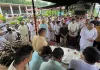 Lucknow News : DGP राजीव कृष्ण ने पिता हरिकिशन मित्तल को दी मुखाग्नि, भारी बरसात के बीच पहुंचे डिप्टी सीएम ब्रजेश पाठक