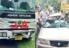<span class="t-red"> Barabanki News : </span>तेज रफ्तार डंपर-आल्टो में टक्कर, सड़क हादसे में एक ही परिवार के 3 लोगों की मौत 