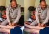 <span class="t-red">वर्दी में पैर दबाने का VIDEO वायरल, दो होमगार्ड सस्पेंड;</span> SDM आवास से जुड़ा बताया जा रहा था मामला