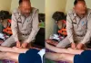 <span class="t-red">वर्दी में पैर दबाने का VIDEO वायरल, दो होमगार्ड सस्पेंड;</span> SDM आवास से जुड़ा बताया जा रहा था मामला