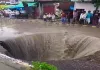 बारिश से कानपुर बेहाल! जाजमऊ में सड़क धंसी तो कई इलाकों में जलभराव, नगर निगम के दावों पर उठे सवाल